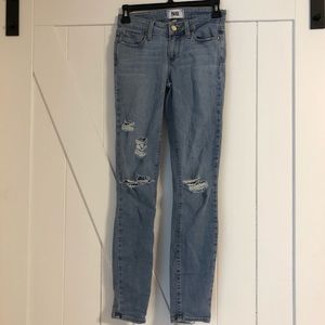 Paige verdugo ankle distressed jeans
